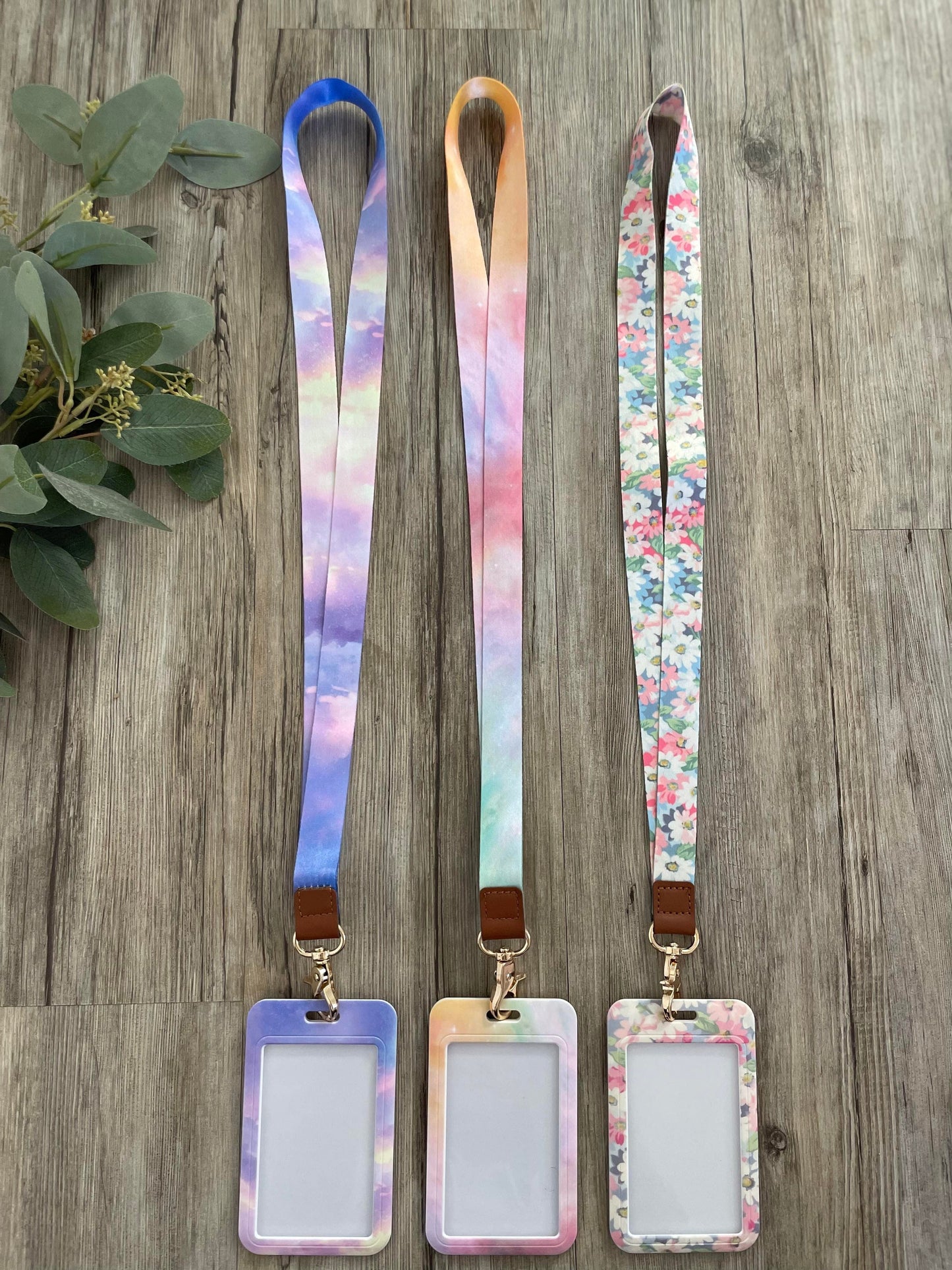 Colourful Lanyard which includes a ID Card holder to keep your identity safe. Personalise with a range of accessories.