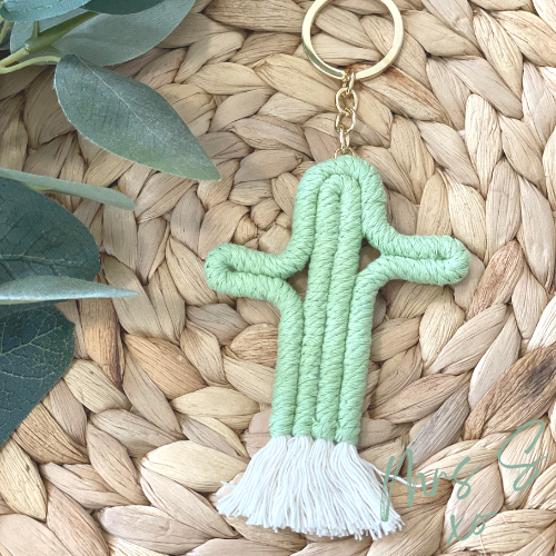 Cactus Keychain + personalisation