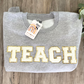 TEACH Sweatshirt/Jumper with lettering