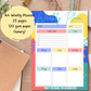 Bright Geometric A4 Weekly Planner
