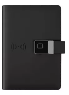 A5 SMART Notebook with Fingerprint Lock + Wireless Charging