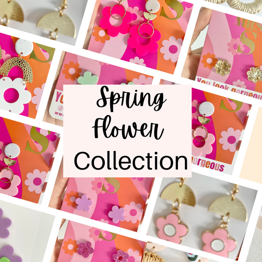 Spring Flower Earring Collection